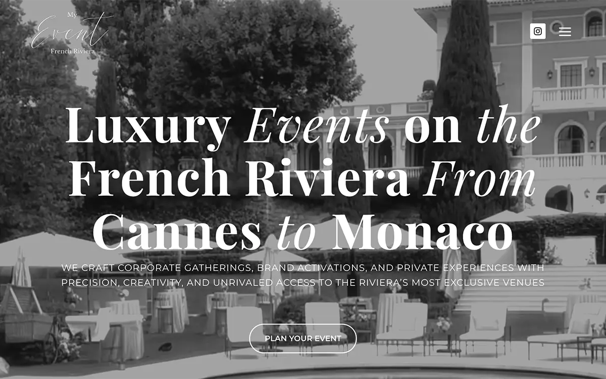 My Event French Riviera — wedding